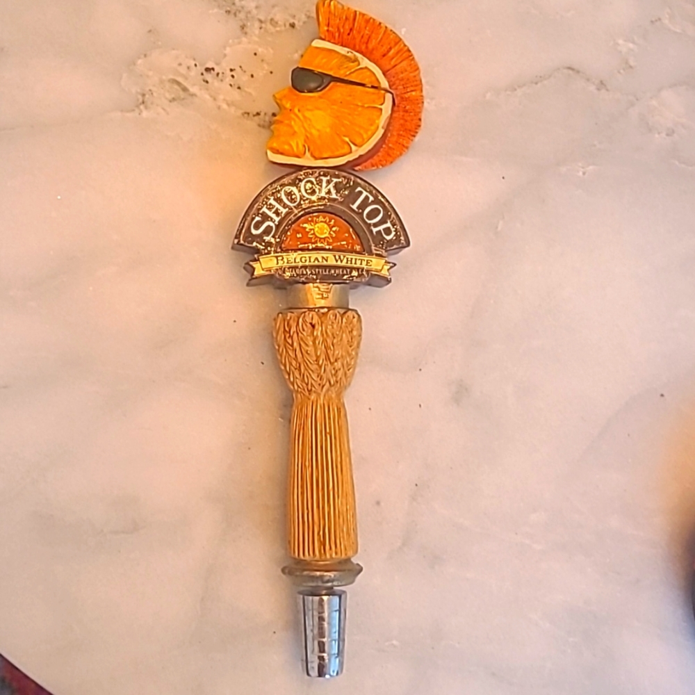 Shock top 11" draft tap handle